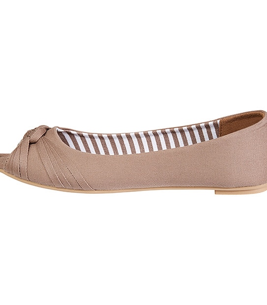 Tara Peep Toe Flats 2 of 6