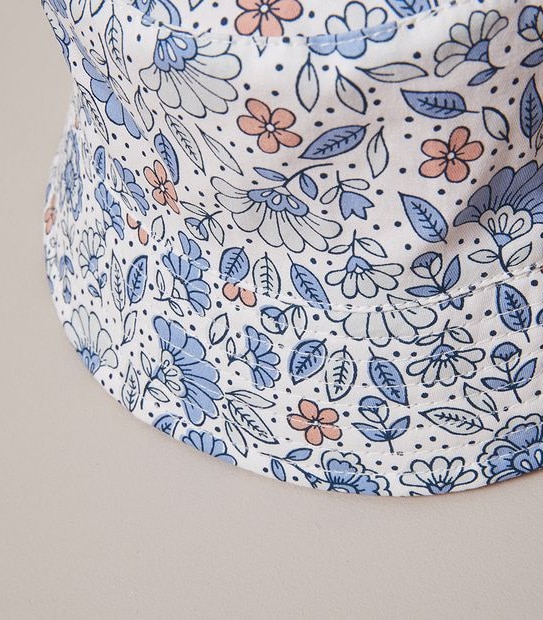 Baby Reversible Bucket Hat - Batik Floral 4 of 4