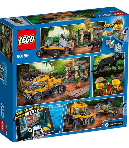 LEGO&reg; City Jungle Explorers Jungle Halftrack Mission 60159