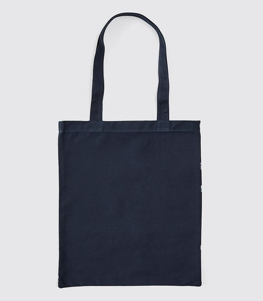 Cars Print Tote Bag - Navy Blue