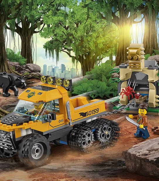 LEGO&reg; City Jungle Explorers Jungle Halftrack Mission 60159