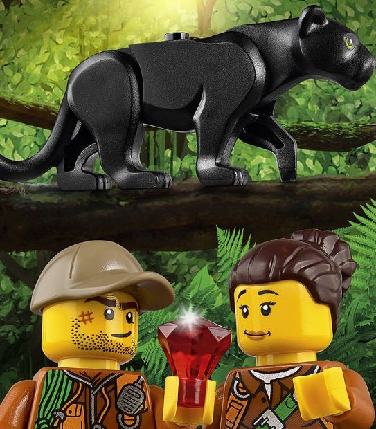 LEGO&reg; City Jungle Explorers Jungle Halftrack Mission 60159
