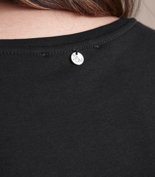 Dannii Minogue Petites Puff Sleeve Broderie Top