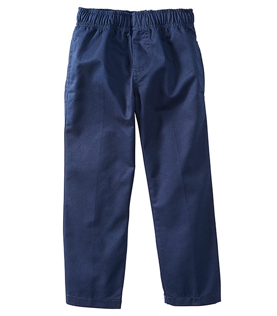 Unisex School Drill Long Baggy Pants - Navy Blue