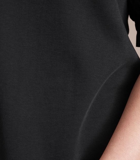 Dannii Minogue Petites Puff Sleeve Broderie Top
