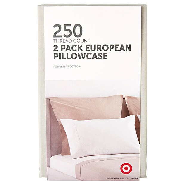 Target 2 Pack 250 Thread Count European Pillowcases Target 2 Pack 250 Thread Count European Pillowcases