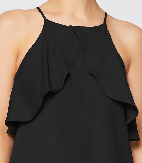 Ruffle Halter Top