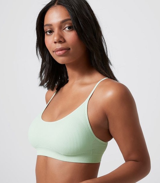 Lily Loves Rib Strappy Crop Top