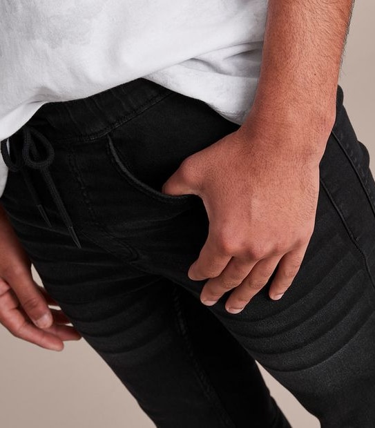 Commons Knit Denim Jogger Pants