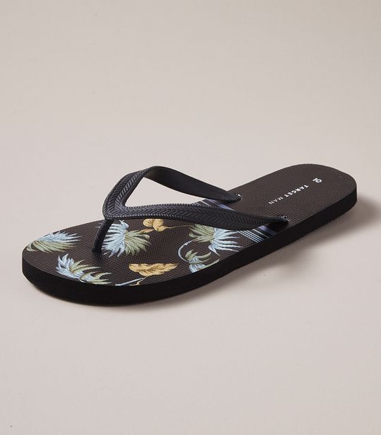 M MAUI SPLICED TROPICAL THONG  SIZE 7-13