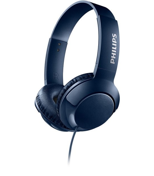 Philips BASS+ On-Ear Headphones SHL3070