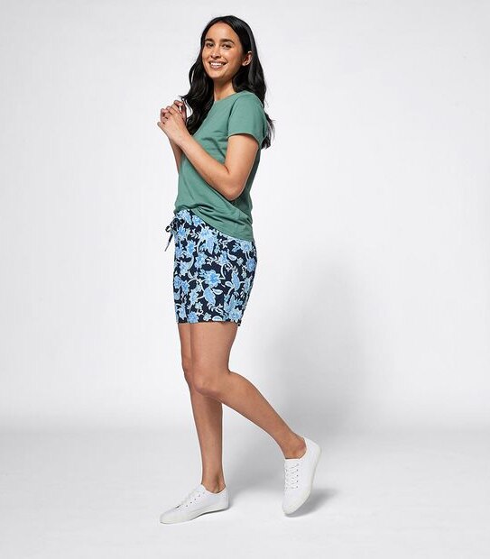 Viscose Print Shorts