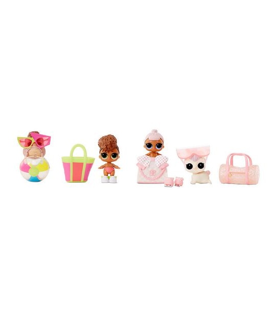 2-n-1 L.O.L. Surprise! Me & My Lil Sis & Lil Pet Colour Change Surprise&trade; with 10 Surprises - Assorted*