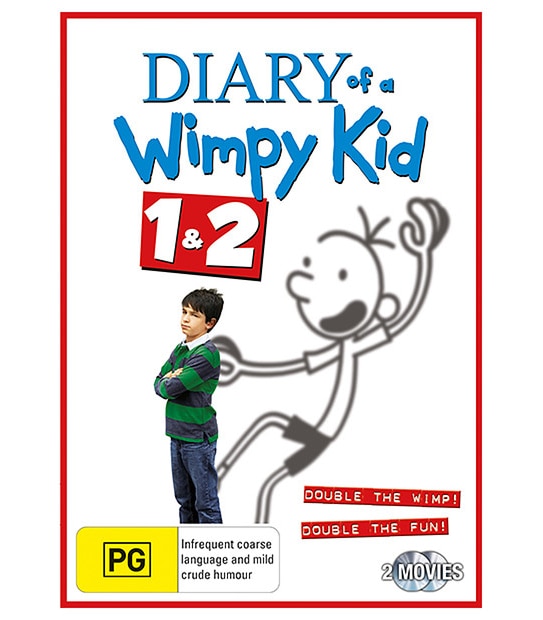 Diary Of A Wimpy Kid 1 + 2 - DVD