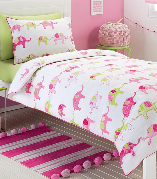 Elephant Trail Quilt Cover Set