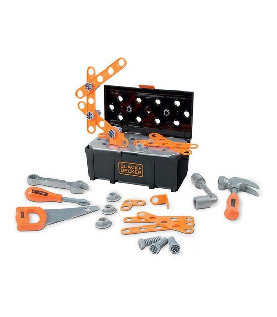 BLACK + DECKER - Junior Builder Toy - Toy Tool Box