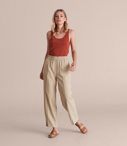 Preview Wide Leg Pull On Pants