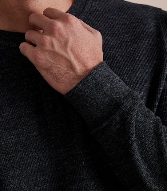 Waffle Henley T-Shirt 4 of 5