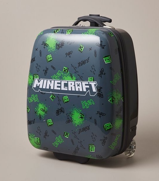 Minecraft Wheelie Travel Bag Suitcase