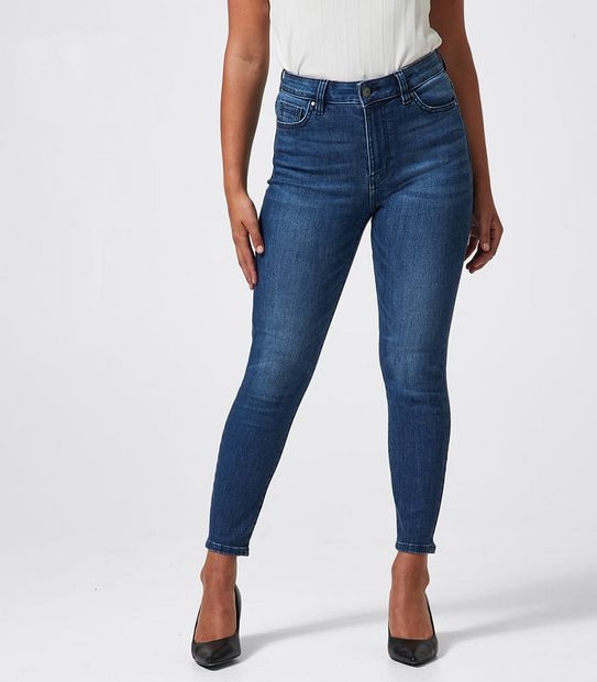 Dannii Minogue Petites High Waist Skinny Denim Jeans