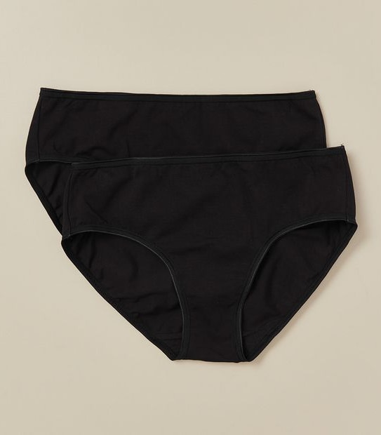 2 Pack Everyday Cotton Midi Briefs; Style: LMD30309