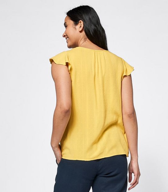 target yellow blouse