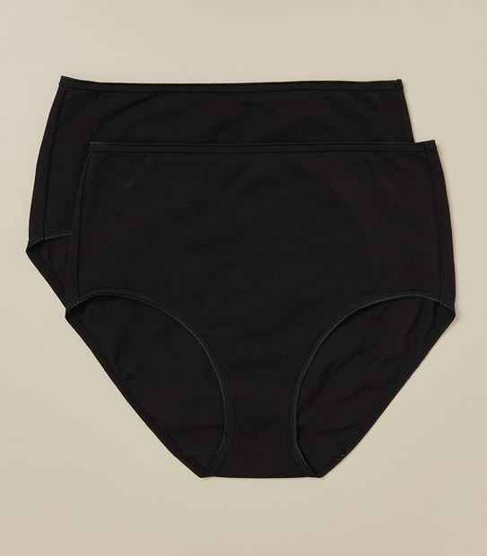 2 Pack Everyday Cotton Full Briefs; Style: LFB30307