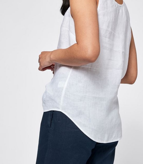Tarryn European Linen Tank Top