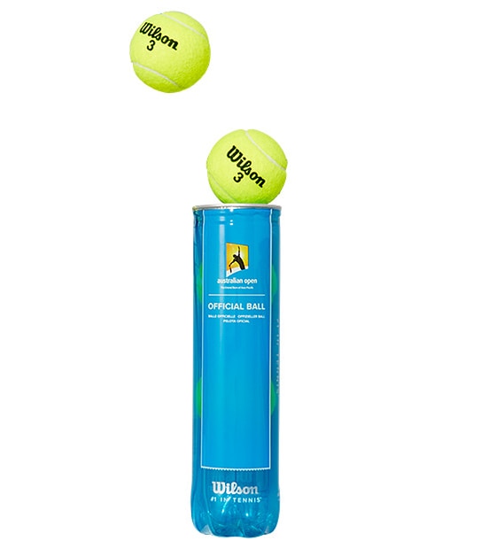 Wilson Australian Open 4 Pack Tennis Balls