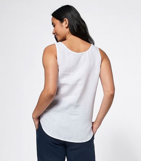 Tarryn European Linen Tank Top