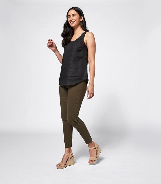 Tarryn European Linen Tank Top