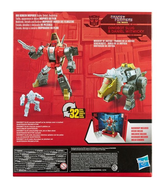 Transformers: Generations - The Movie-inspired - Studio Series 86 - Dinobot Slug & Daniel Witwicky - 8.5" Action Figure