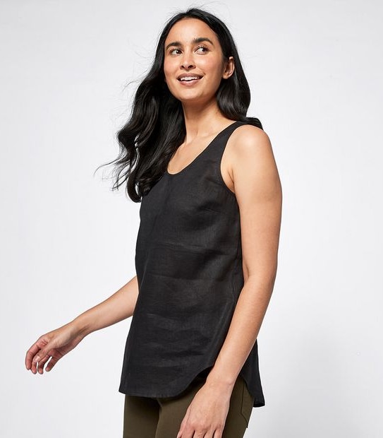 Tarryn European Linen Tank Top