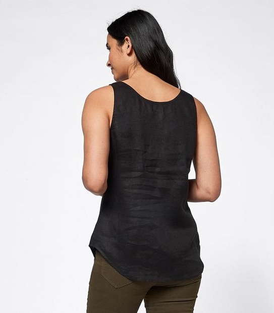 Tarryn European Linen Tank Top