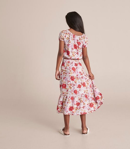 Linen Blend Floral Top
