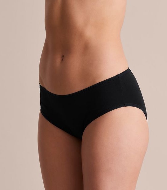 Plain Cotton Rich Midi Briefs - Pack of 5