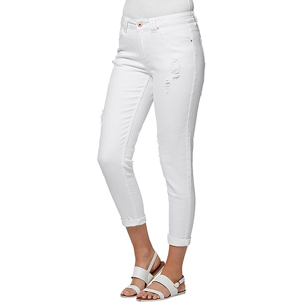 Girlfriend Jeans - White | Target Australia