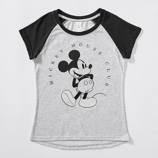 Mickey Mouse Raglan Sleeve T-Shirt | Target Australia