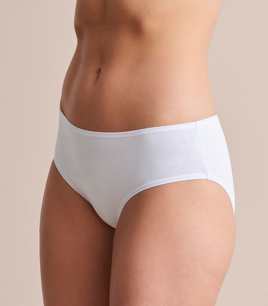 2 Pack Everyday Cotton Midi Briefs