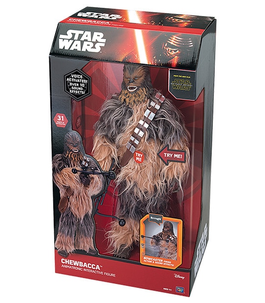 Star Wars Chewbacca&trade; Animatronic Interactive Deluxe Collector’s Edition Figure