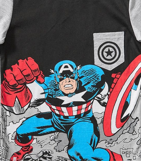 Captain America Short Sleeve T-shirt