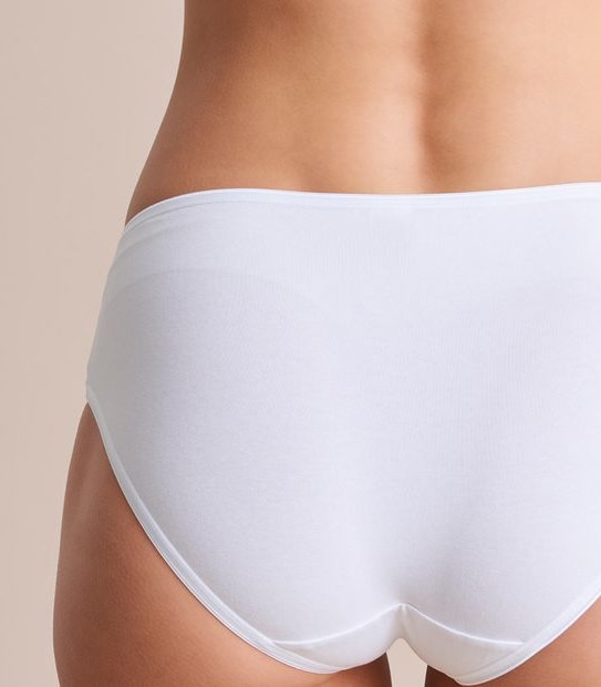 2 Pack Everyday Cotton Midi Briefs