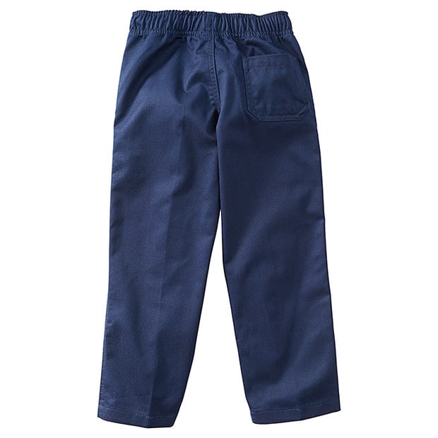 Unisex School Drill Long Baggy Pants Navy Blue Target Australia