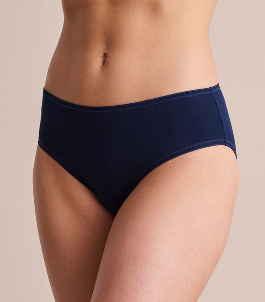 2 Pack Everyday Cotton Midi Briefs