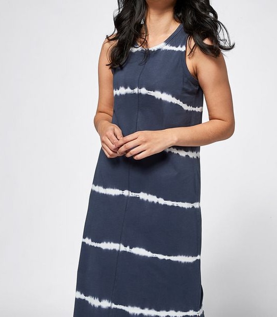 Long Line Jersey Maxi Dress