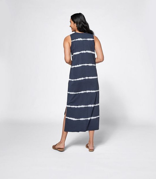 Long Line Jersey Maxi Dress