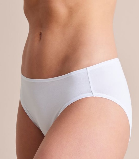 2 Pack Everyday Cotton High Cut Briefs