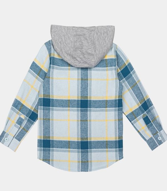Piping Hot Hooded Shirt