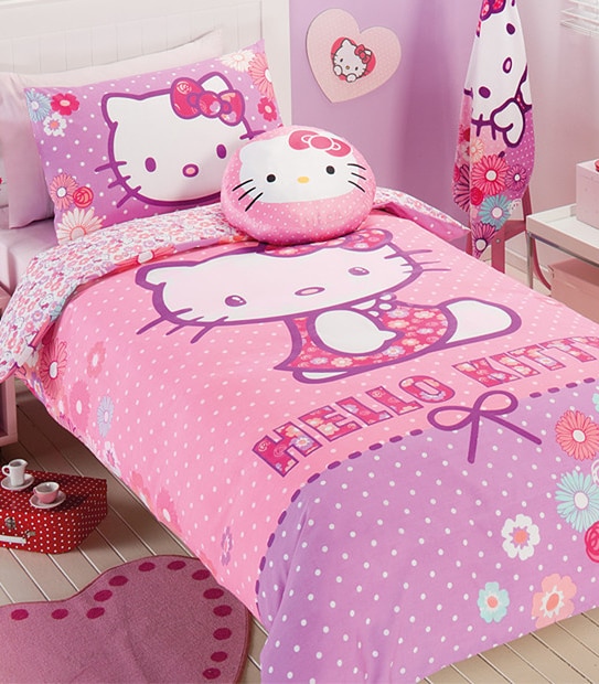 Hello Kitty Flower Fest Quilt Cover Set