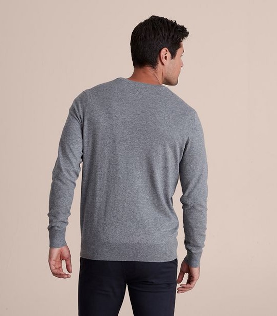 Preview Cashmere Blend Knit Crew Jumper 5 of 6